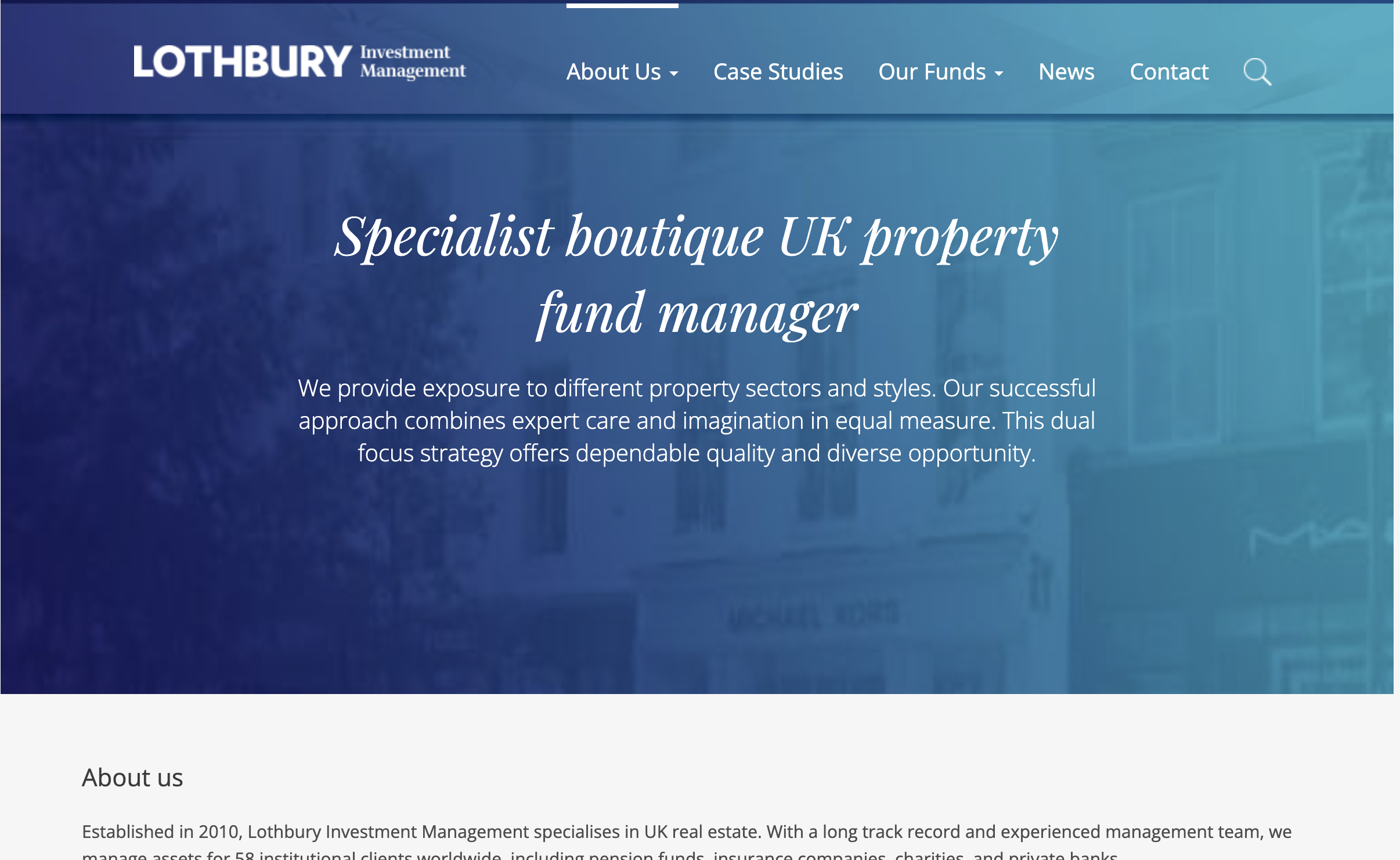 Lorthbury Investment Management website